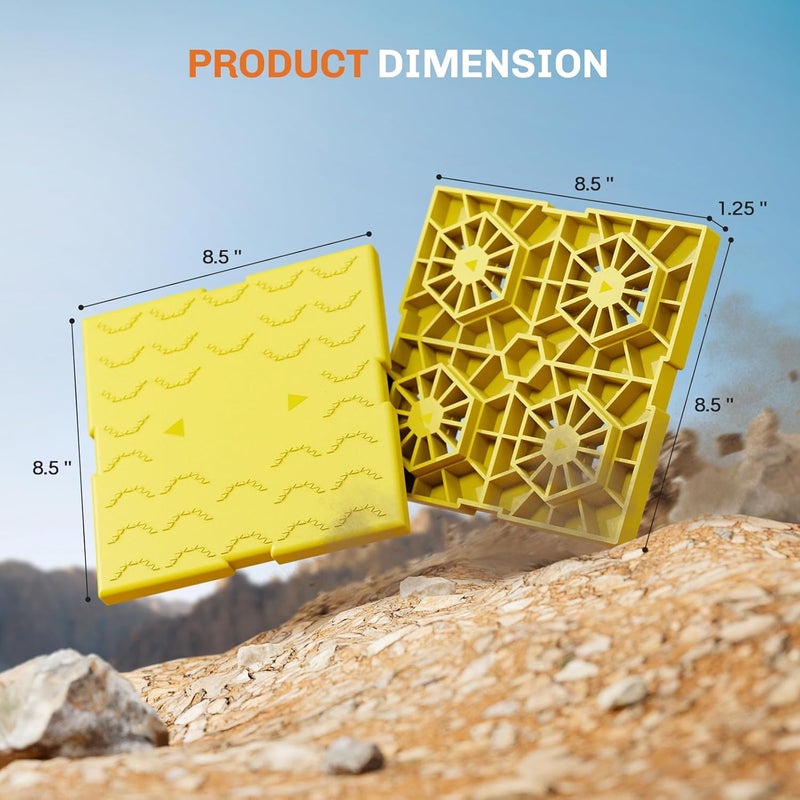 WELLUCK RV Leveling Blocks 12 Pack, Heavy Duty Camper Blocks & Interlocking Design Camper Levelers with 2 Velcro Straps - Customizable Height Sturdy RV Blocks for Single & Dual Wheels - Image 3